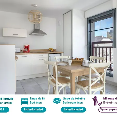 Bel Appartement Pour 4 - Balcon - 50M De La Plage